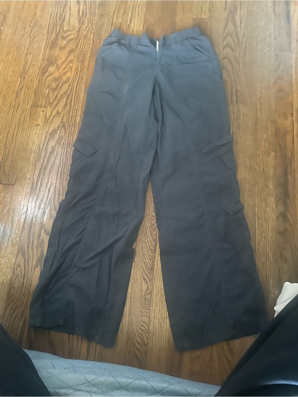 Navy urban outfitters Cargo Pants with Side Pockets